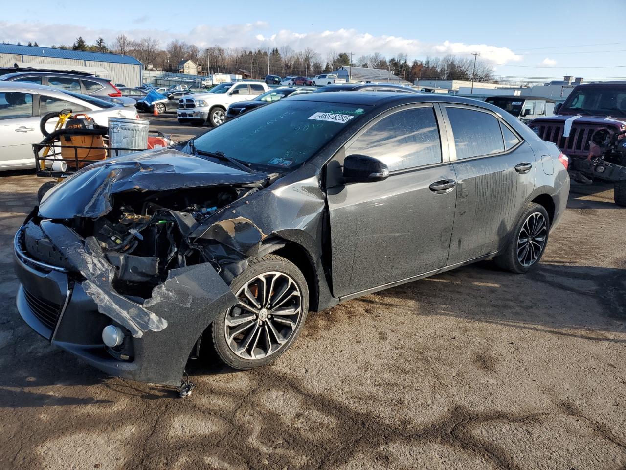 2015 Toyota Corolla VIN 2T1BURHE4FC271529