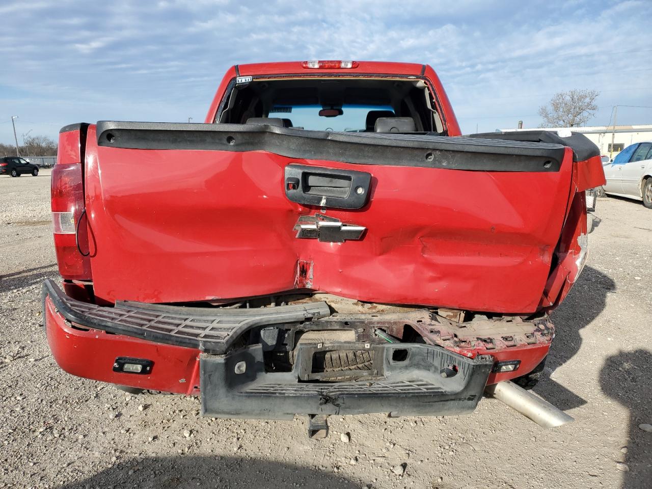 2009 Chevrolet Silverado VIN 3GCEK23339G288266 Copart auction photo, rear end / front end damage thumbnail 6