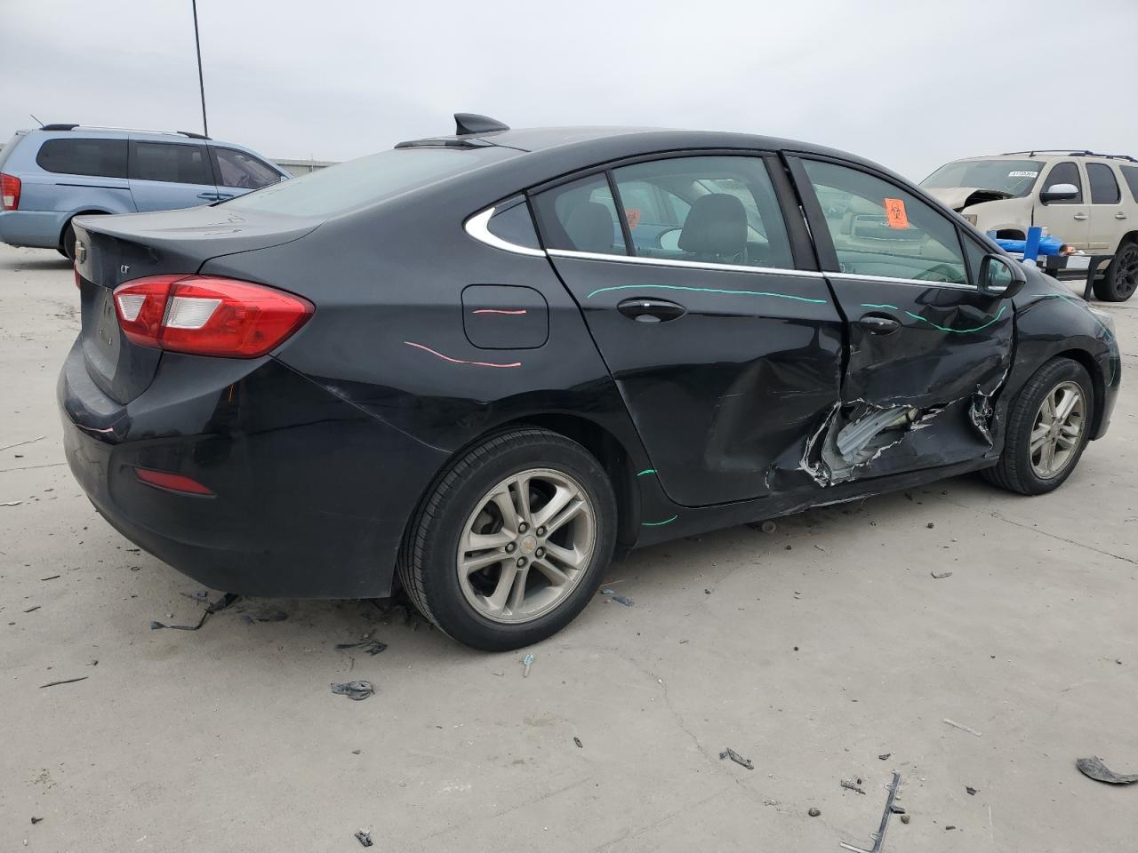 2018 Chevrolet Cruze VIN 1G1BE5SM3J7151763 Copart auction photo, side damage thumbnail 3
