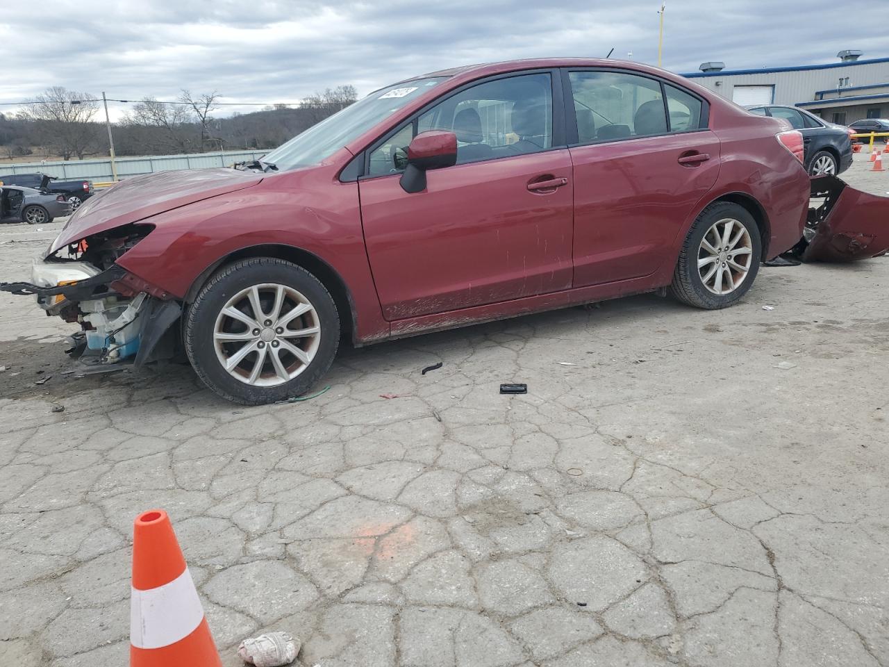 2014 Subaru Impreza VIN JF1GJAC61EH014859