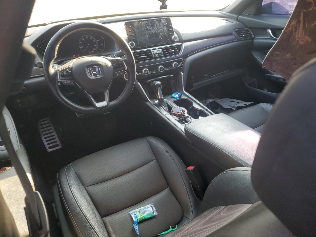 2019 Honda Accord VIN 1HGCV1F3XKA090553 Copart auction photo, front end / side damage thumbnail 8
