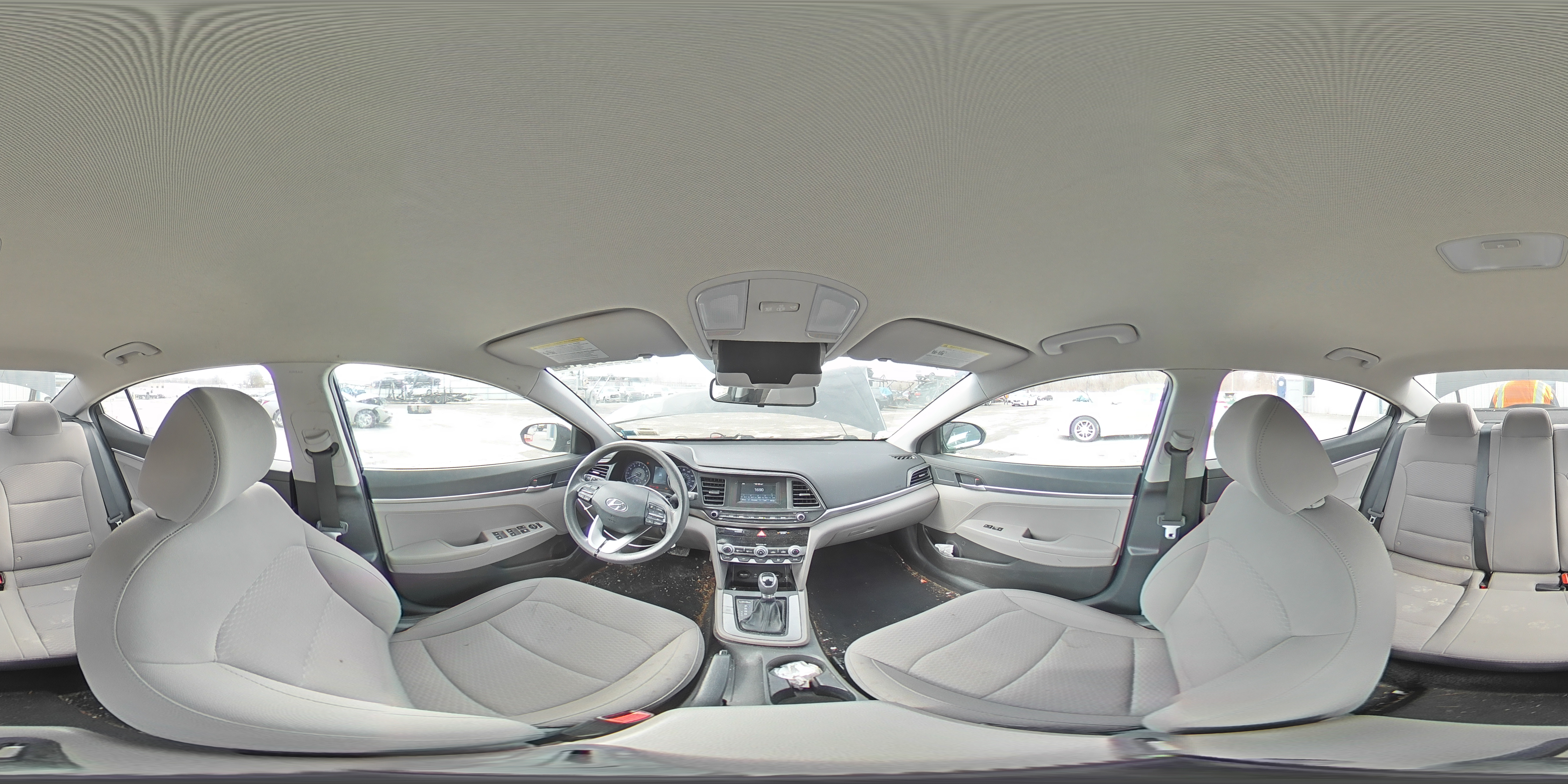 2020 Hyundai Elantra VIN KMHD74LF1LU985826 Copart auction photo, front end damage thumbnail 13