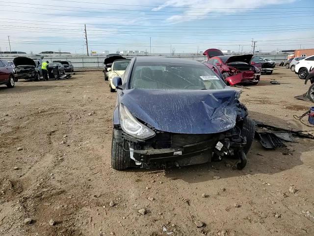 2016 Hyundai Elantra VIN 5NPDH4AE0GH673931 Copart auction photo, front end / side damage thumbnail 10