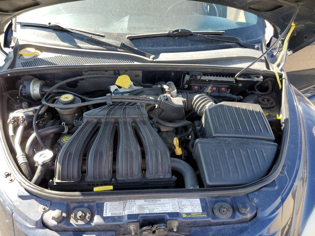 2003 Chrysler PT Cruiser VIN 3C8FY68B53T512807 Copart auction photo, front end / hail damage thumbnail 12