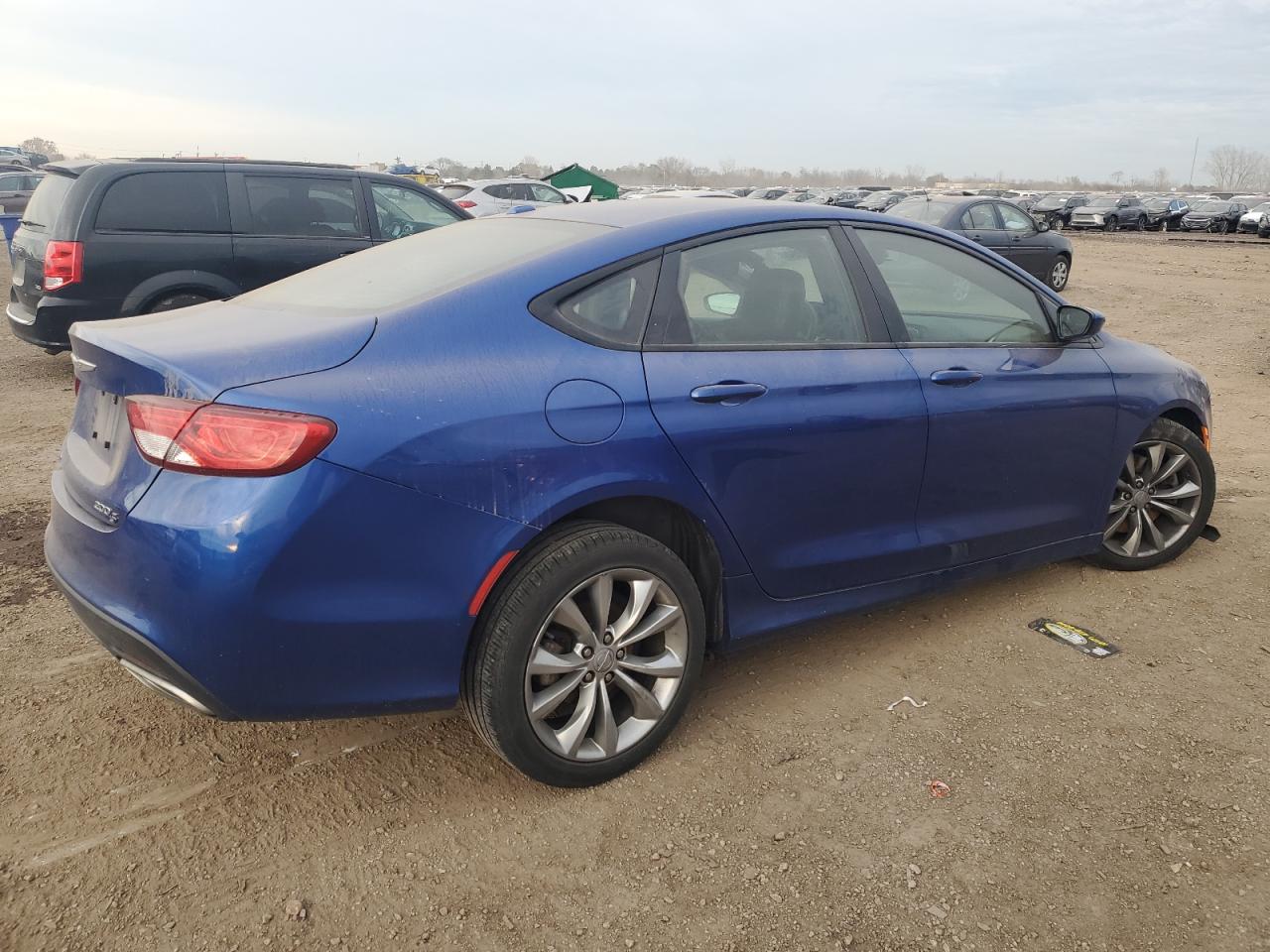 2016 Chrysler 200 VIN 1C3CCCDG6GN158373 Copart auction photo, front end / side damage thumbnail 3