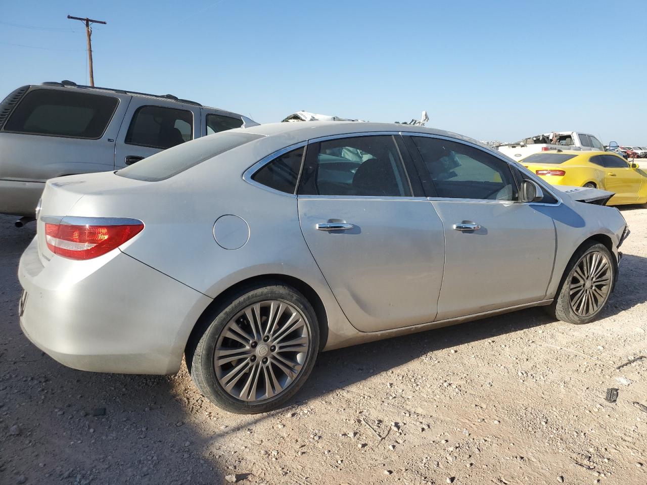 2013 Buick Verano VIN 1G4PS5SK7D4156065 Copart auction photo, front end damage thumbnail 3