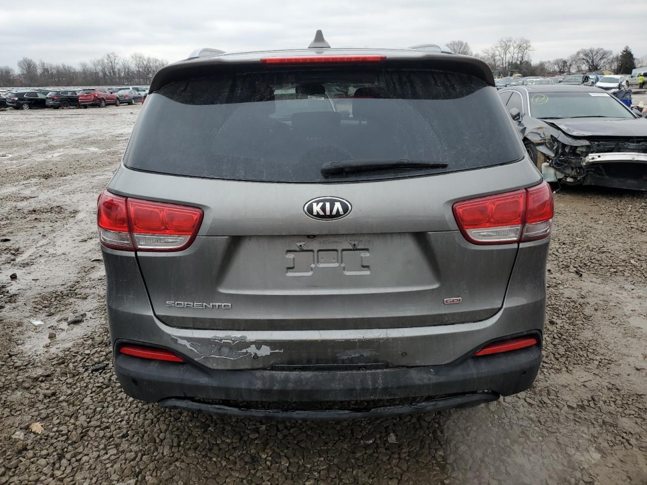 2017 KIA Sorento VIN 5XYPG4A3XHG254637 Copart auction photo, rear end damage thumbnail 6