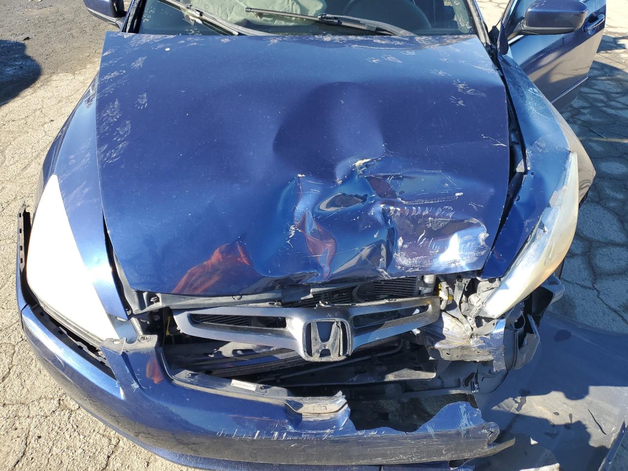 2005 Honda Accord VIN 1HGCM66885A027029 Copart auction photo, front end damage thumbnail 11
