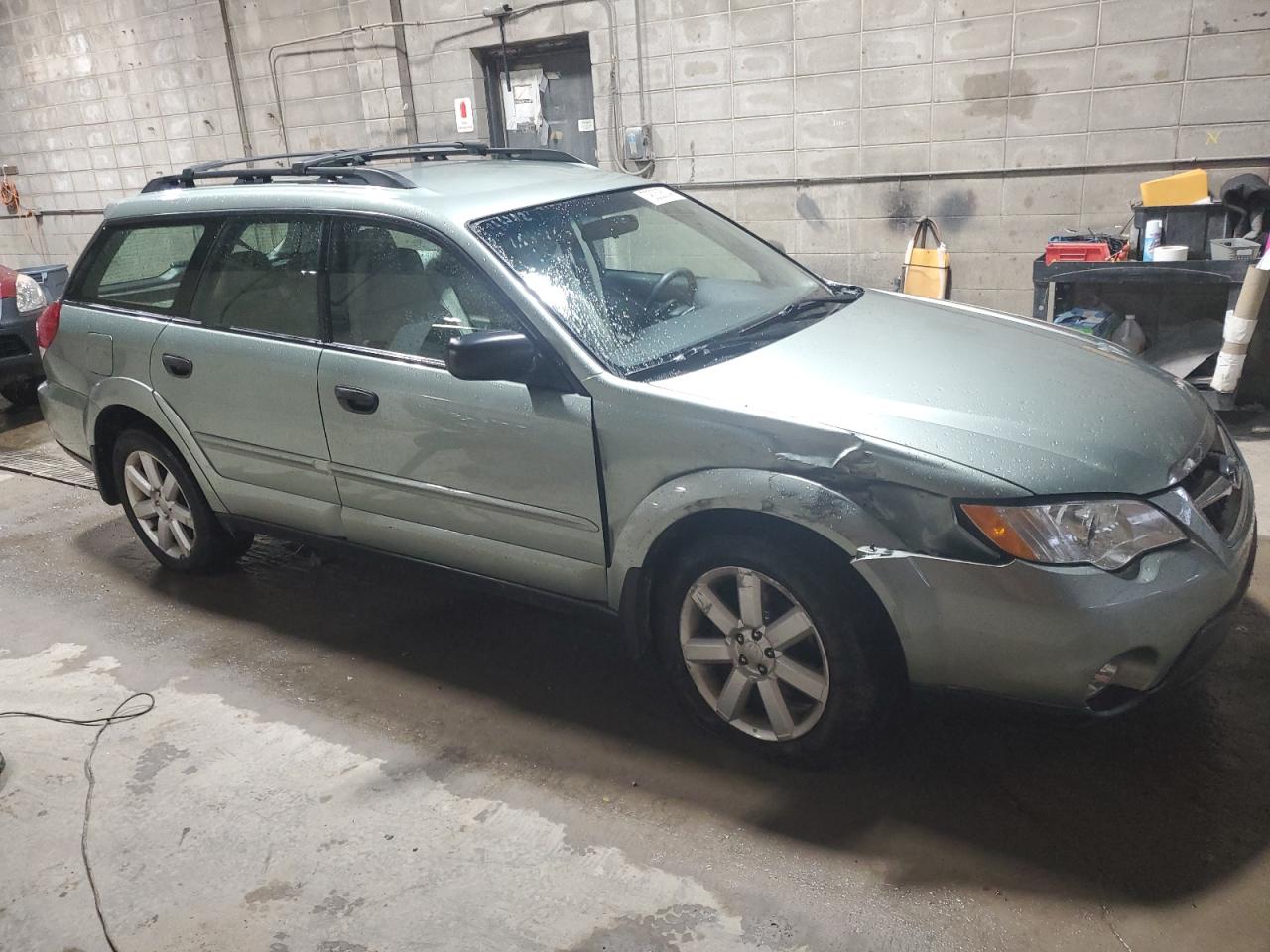 2009 Subaru Outback VIN 4S4BP61C097310889 Copart auction photo, front end / all over damage thumbnail 4