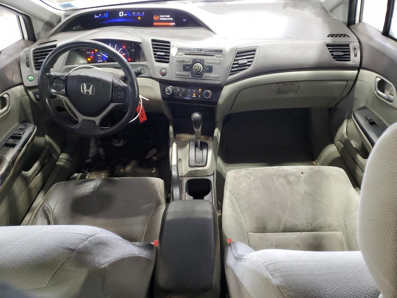 2012 Honda Civic VIN 19XFB2F54CE321084 Copart auction photo, rear end / minor dent/scratches damage thumbnail 8