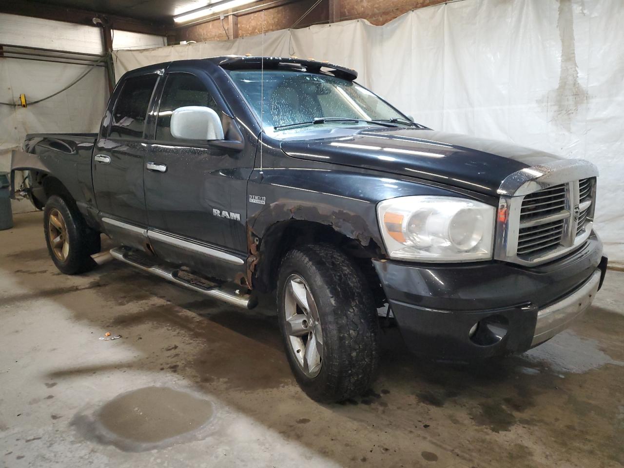 2008 Dodge RAM VIN 1D7HU18248S568860 Copart auction photo, rear end / all over damage thumbnail 4