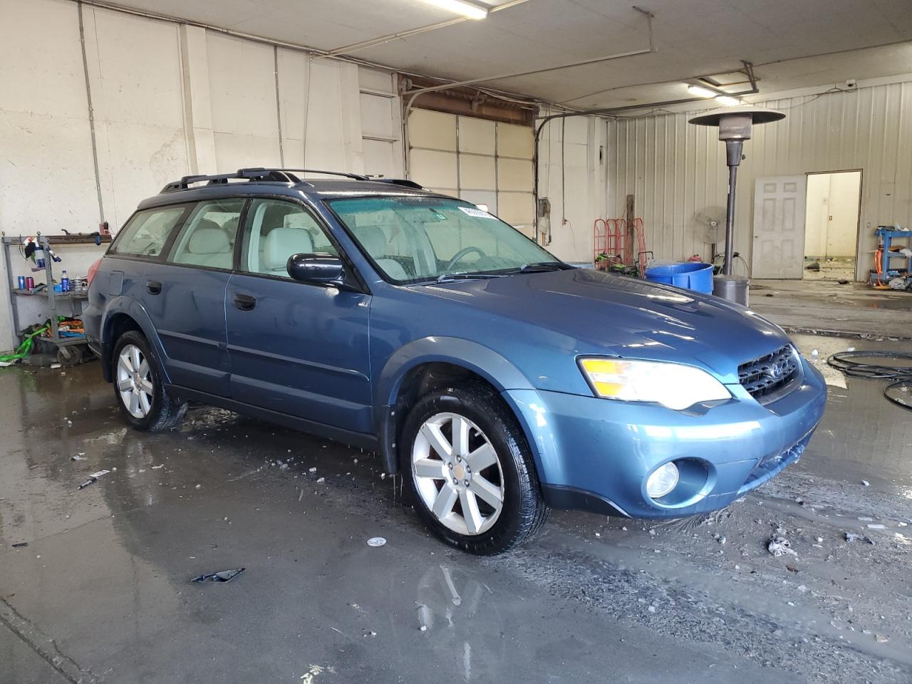 2007 Subaru Outback VIN 4S4BP61C076306909 Copart auction photo, side / minor dent/scratches damage thumbnail 4