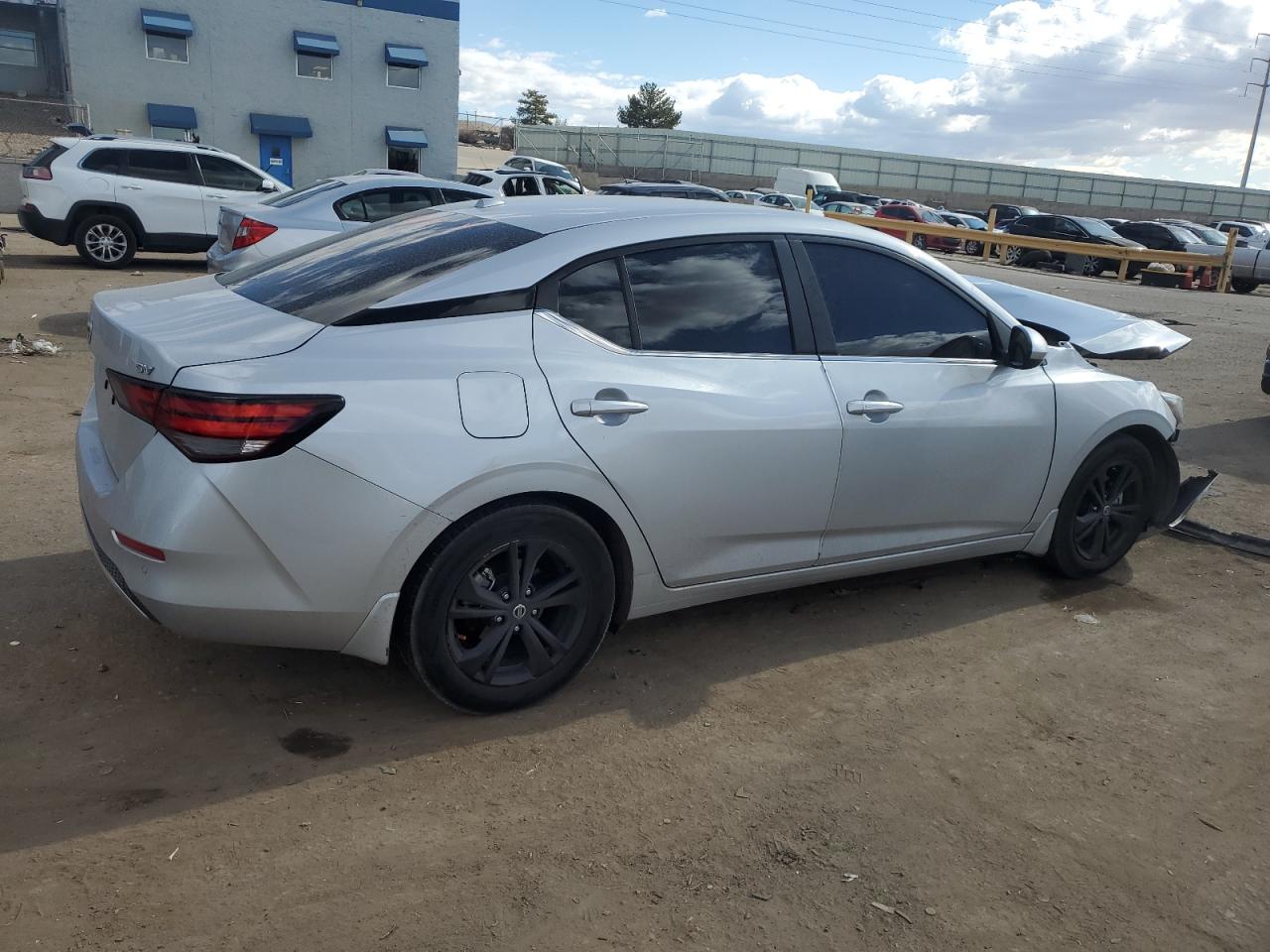 2022 Nissan Sentra VIN 3N1AB8CV1NY296277 Copart auction photo, front end damage thumbnail 3