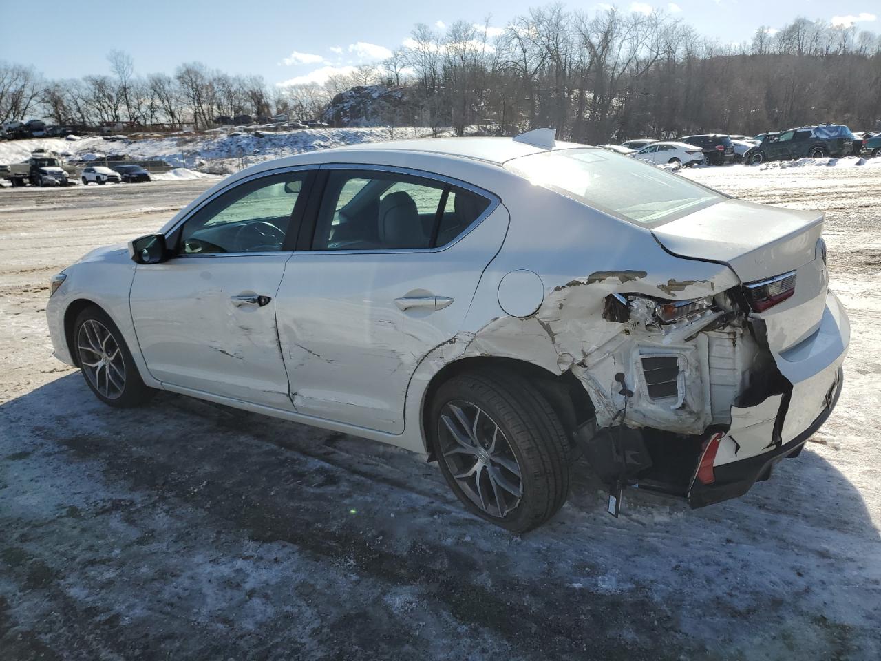 2021 Acura ILX VIN 19UDE2F77MA005779 Copart auction photo, rear end / side damage thumbnail 2