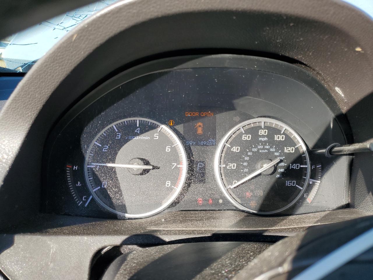 2013 Acura RDX VIN 5J8TB4H33DL014512 Copart auction photo, side damage thumbnail 9