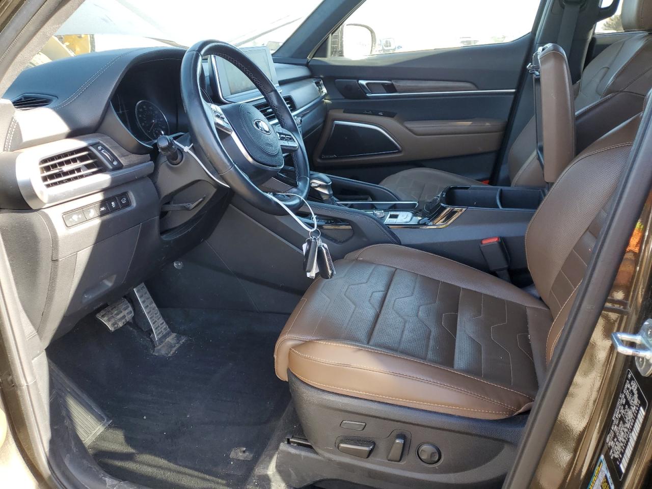 2021 KIA Telluride VIN 5XYP5DHC6MG154430 Copart auction photo, undercarriage damage thumbnail 7