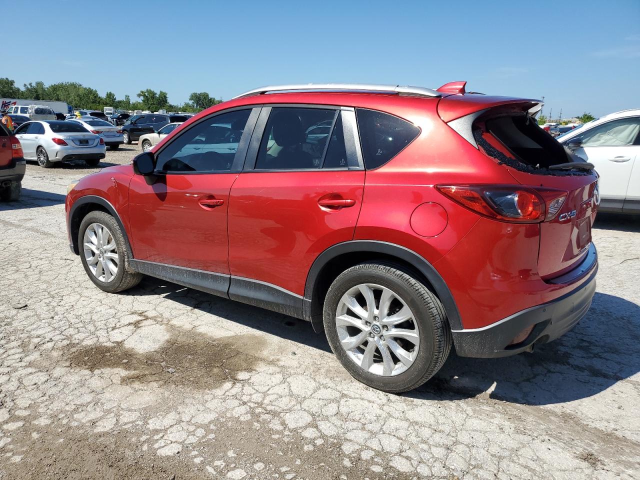 2015 Mazda CX-5 VIN JM3KE2DYXF0528442 Copart auction photo, all over / minor dent/scratches damage thumbnail 2