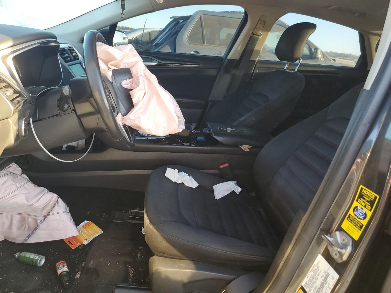 2015 Ford Fusion VIN 3FA6P0H74FR146388 Copart auction photo, front end damage thumbnail 7