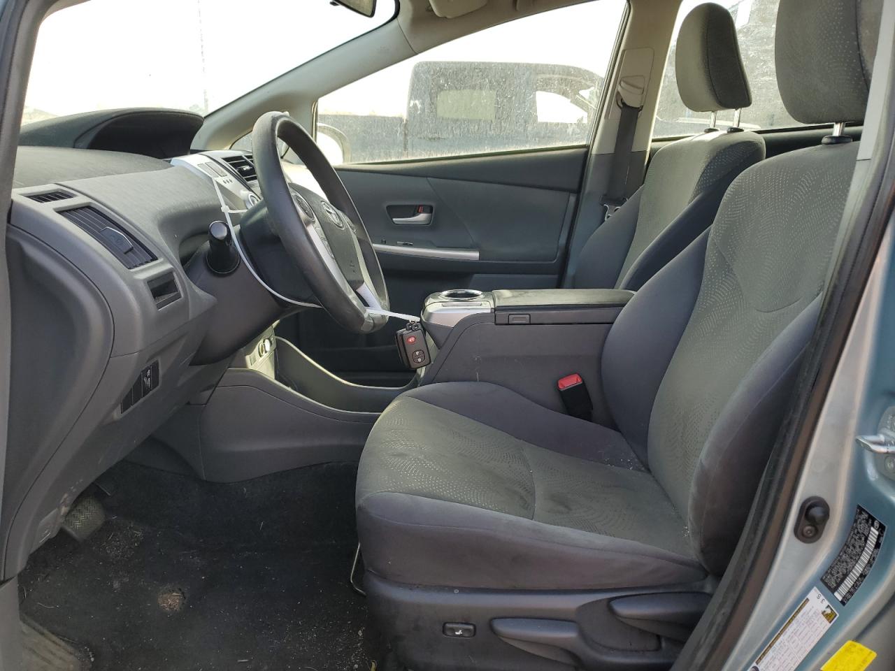 2014 Toyota Prius VIN JTDZN3EU6EJ015187 Copart auction photo, rear end / hail damage thumbnail 7
