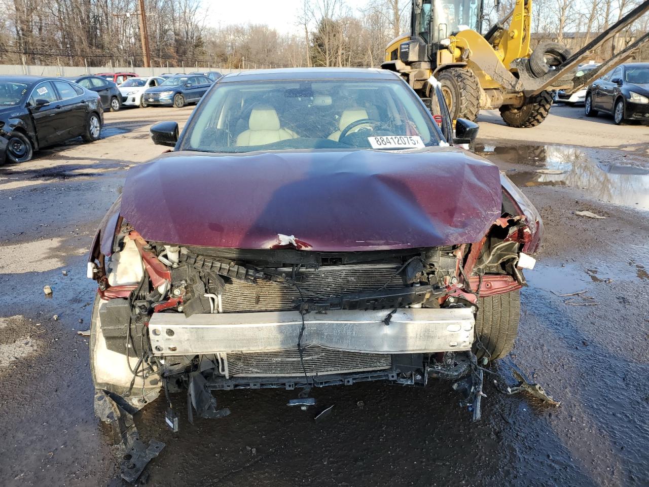 2018 Nissan Maxima VIN 1N4AA6AP8JC400944 Copart auction photo, front end / side damage thumbnail 5