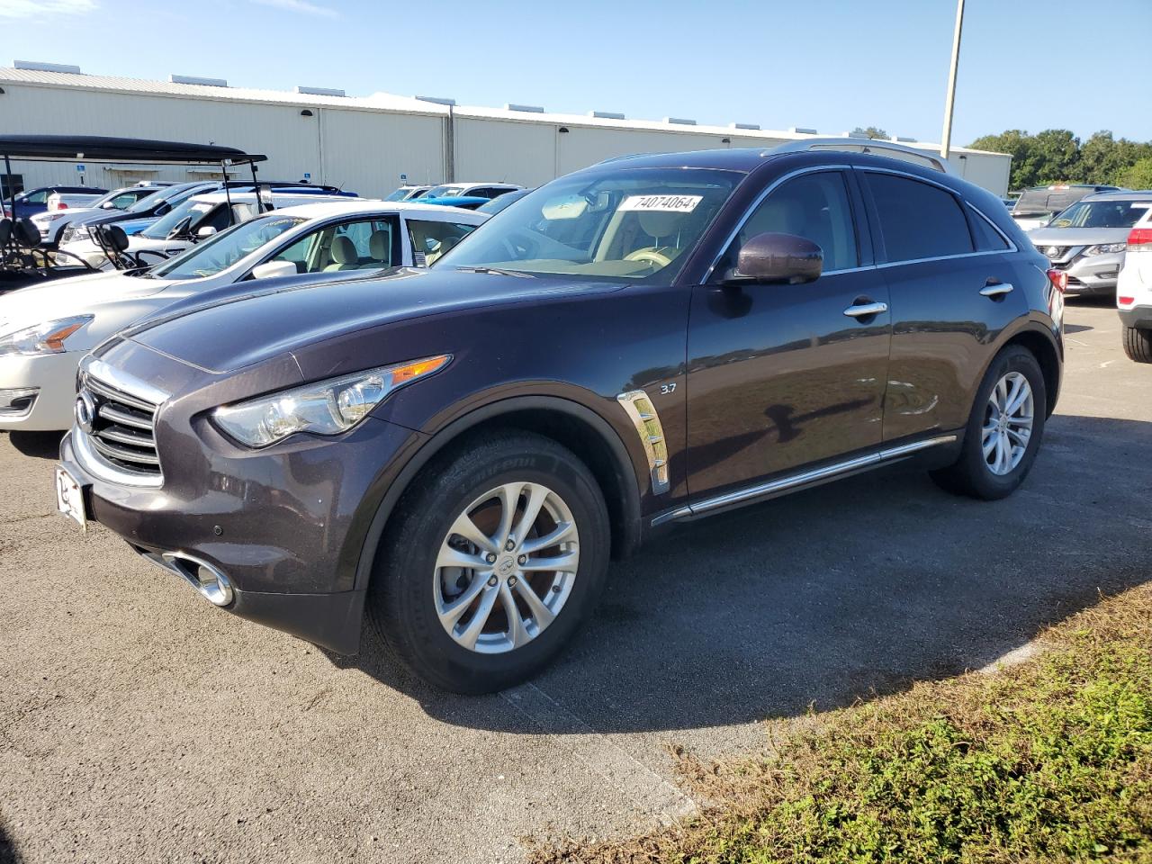 2014 Infiniti QX70 VIN JN8CS1MW2EM413408