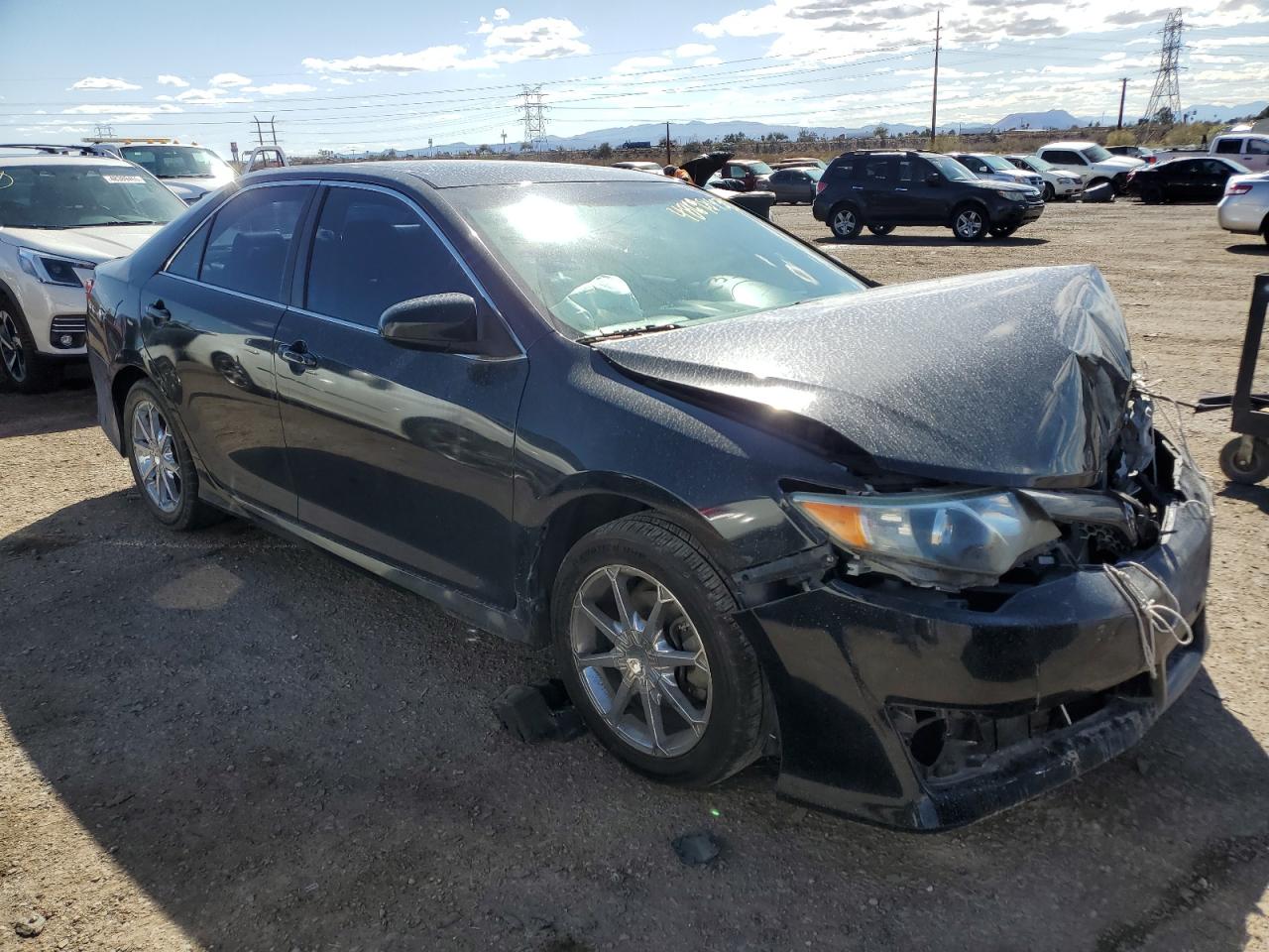 2012 Toyota Camry VIN 4T1BF1FK3CU178449 Copart auction photo, front end / mechanical damage thumbnail 4