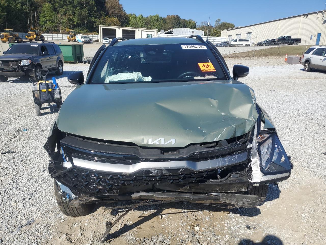 2023 KIA Sportage VIN 5XYK6CAF8PG021372 Copart auction photo, front end damage thumbnail 5