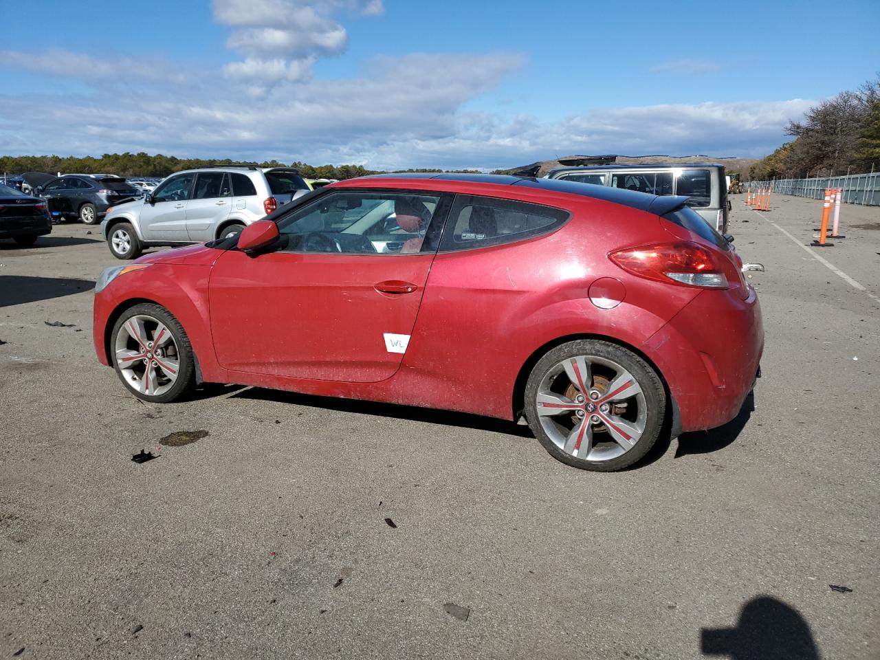 2012 Hyundai Veloster VIN KMHTC6AD0CU049331 Copart auction photo, water/flood / minor dent/scratches damage thumbnail 2
