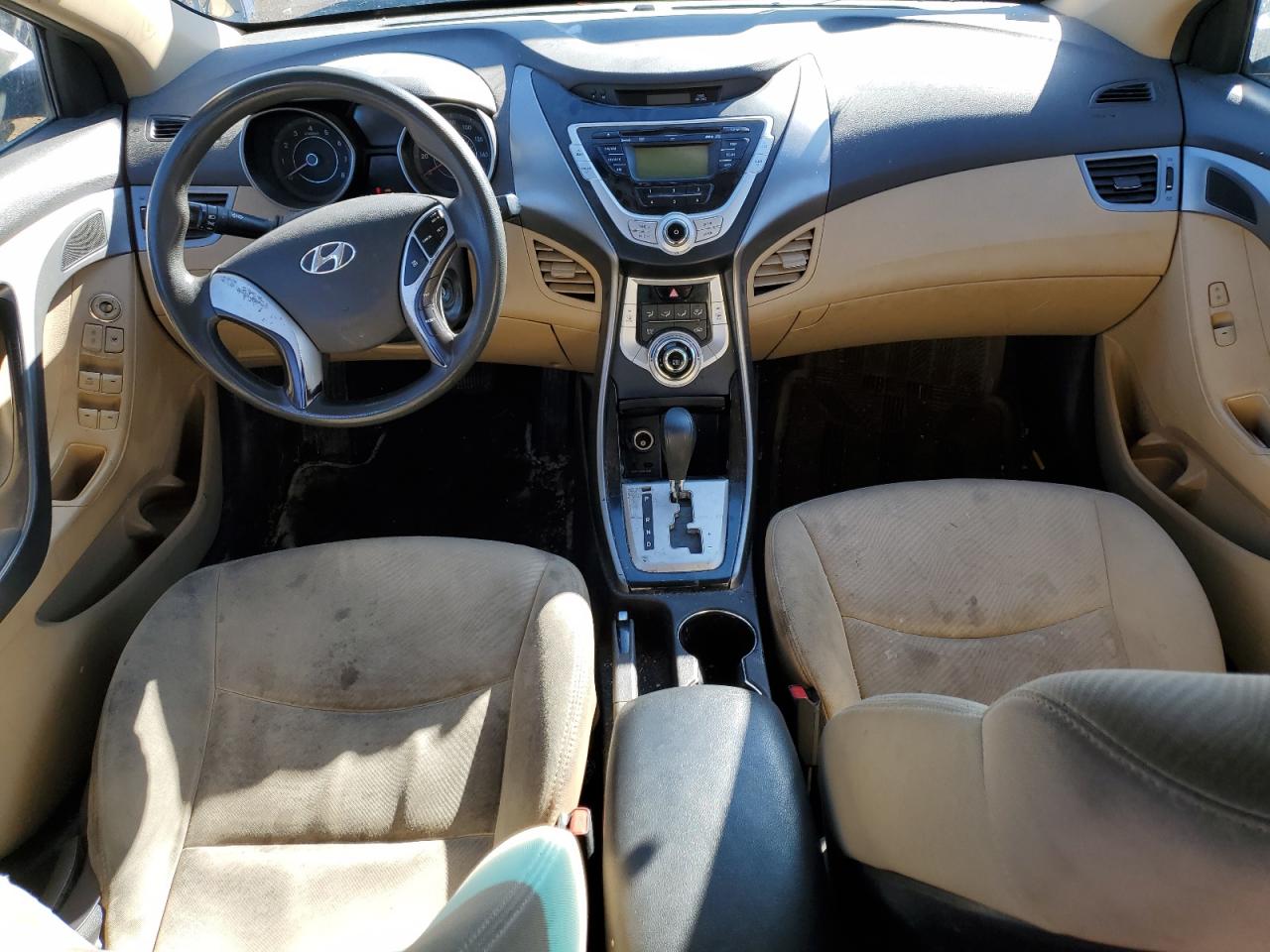 2011 Hyundai Elantra VIN 5NPDH4AE2BH035365 Copart auction photo, front end / minor dent/scratches damage thumbnail 8