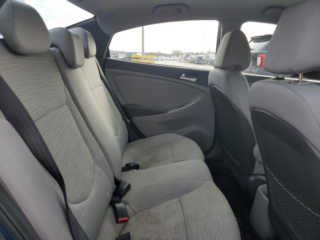 2016 Hyundai Accent VIN KMHCT4AE9GU015195 Copart auction photo, rear end damage thumbnail 10