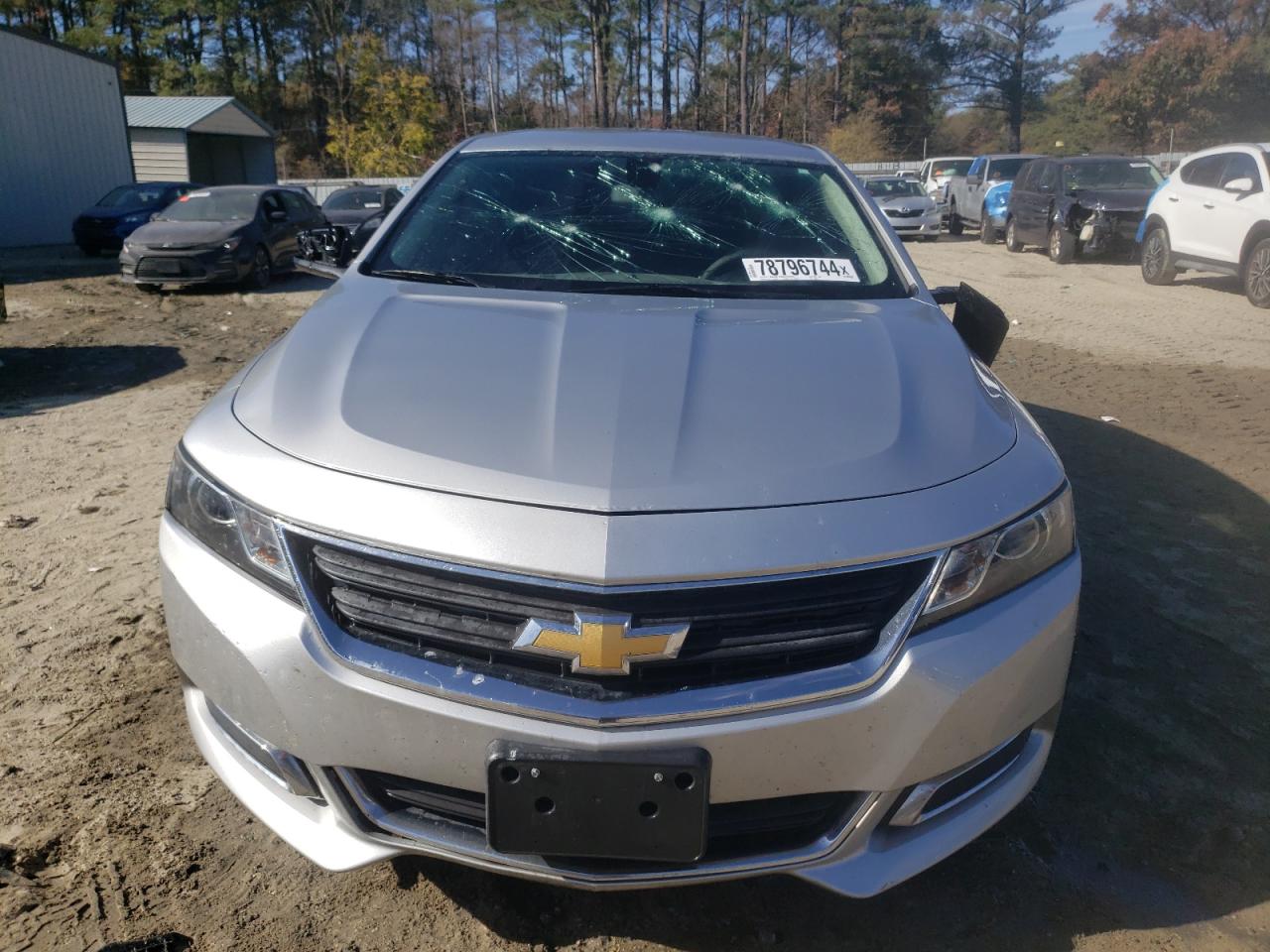 2015 Chevrolet Impala VIN 1G11X5SL6FU134929 Copart auction photo, vandalism / side damage thumbnail 5