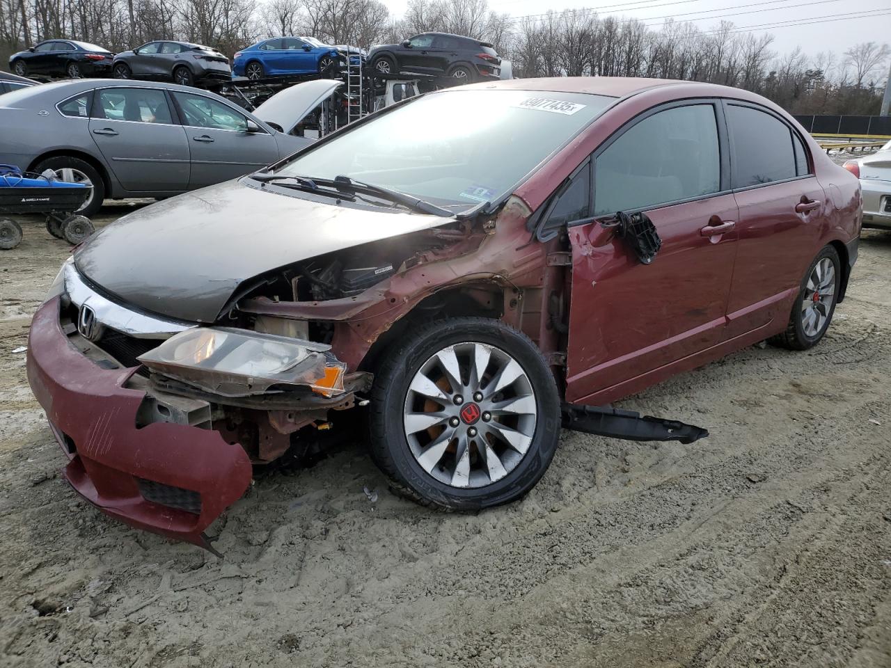 2009 Honda Civic VIN 2HGFA16579H502353