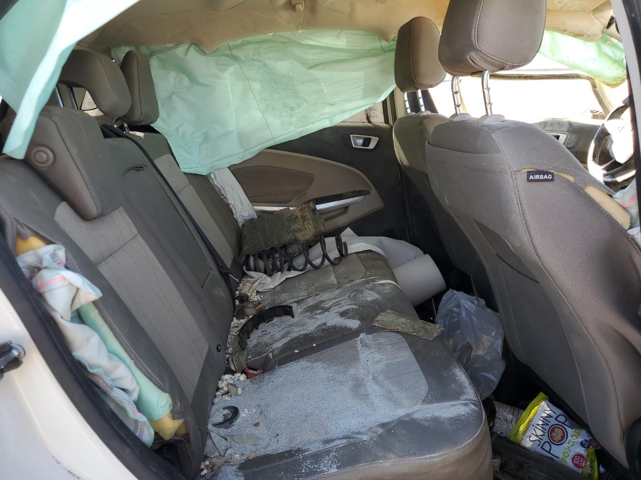 2018 Ford EcoSport VIN MAJ3P1TE4JC172480 Copart auction photo, rollover damage thumbnail 12