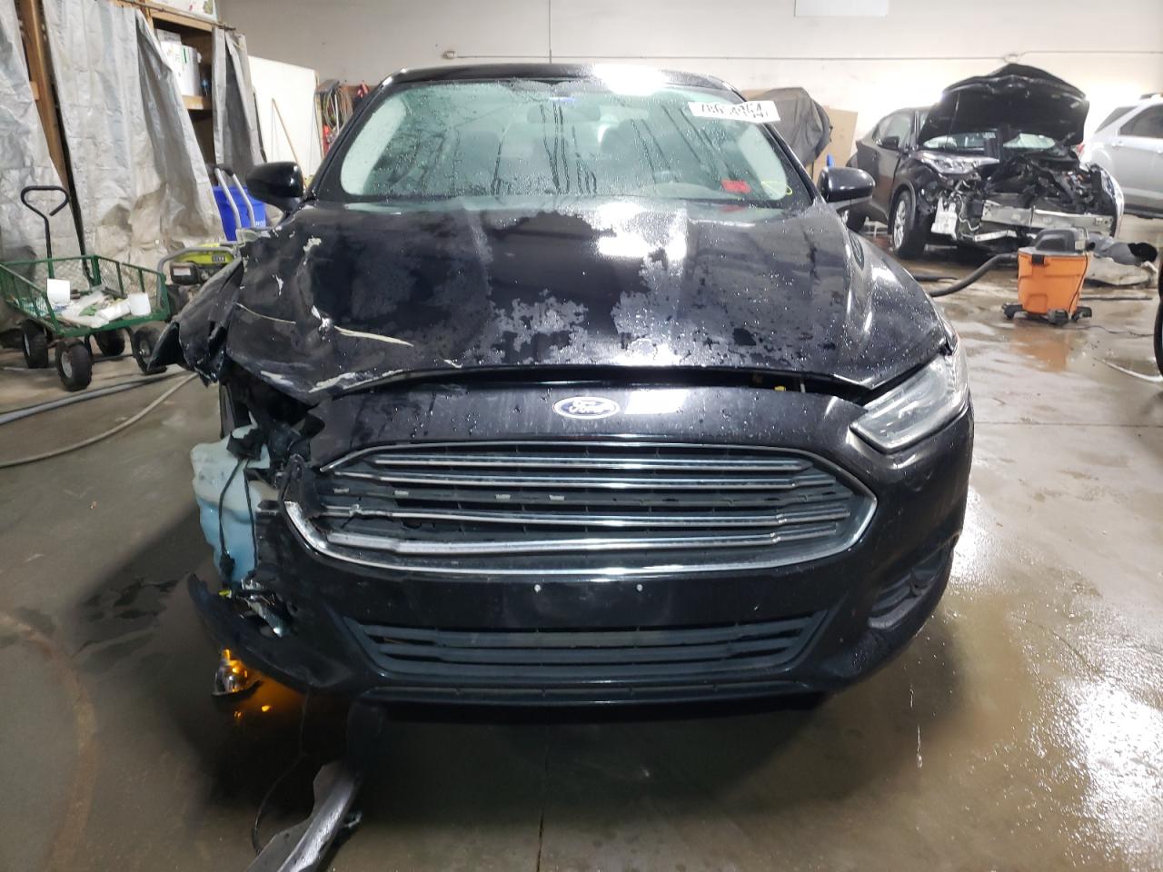 2016 Ford Fusion VIN 3FA6P0G73GR227191 Copart auction photo, front end / rear end damage thumbnail 5