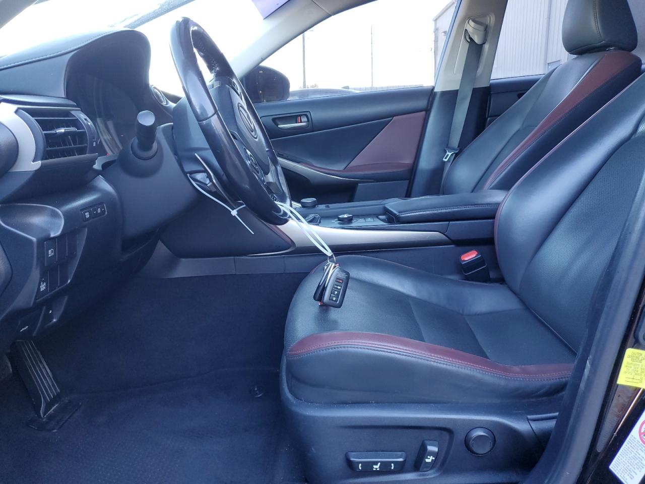 2018 Lexus IS VIN JTHBA1D23J5065547 Copart auction photo, front end damage thumbnail 7
