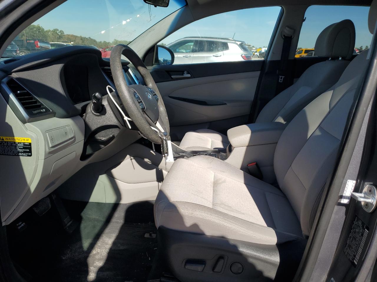 2018 Hyundai Tucson VIN KM8J33A48JU682680 Copart auction photo, front end damage thumbnail 7