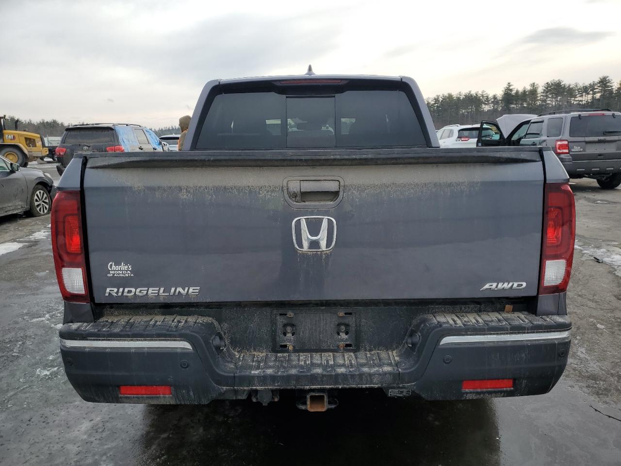 2020 Honda Ridgeline VIN 5FPYK3F73LB011879 Copart auction photo, front end damage thumbnail 6