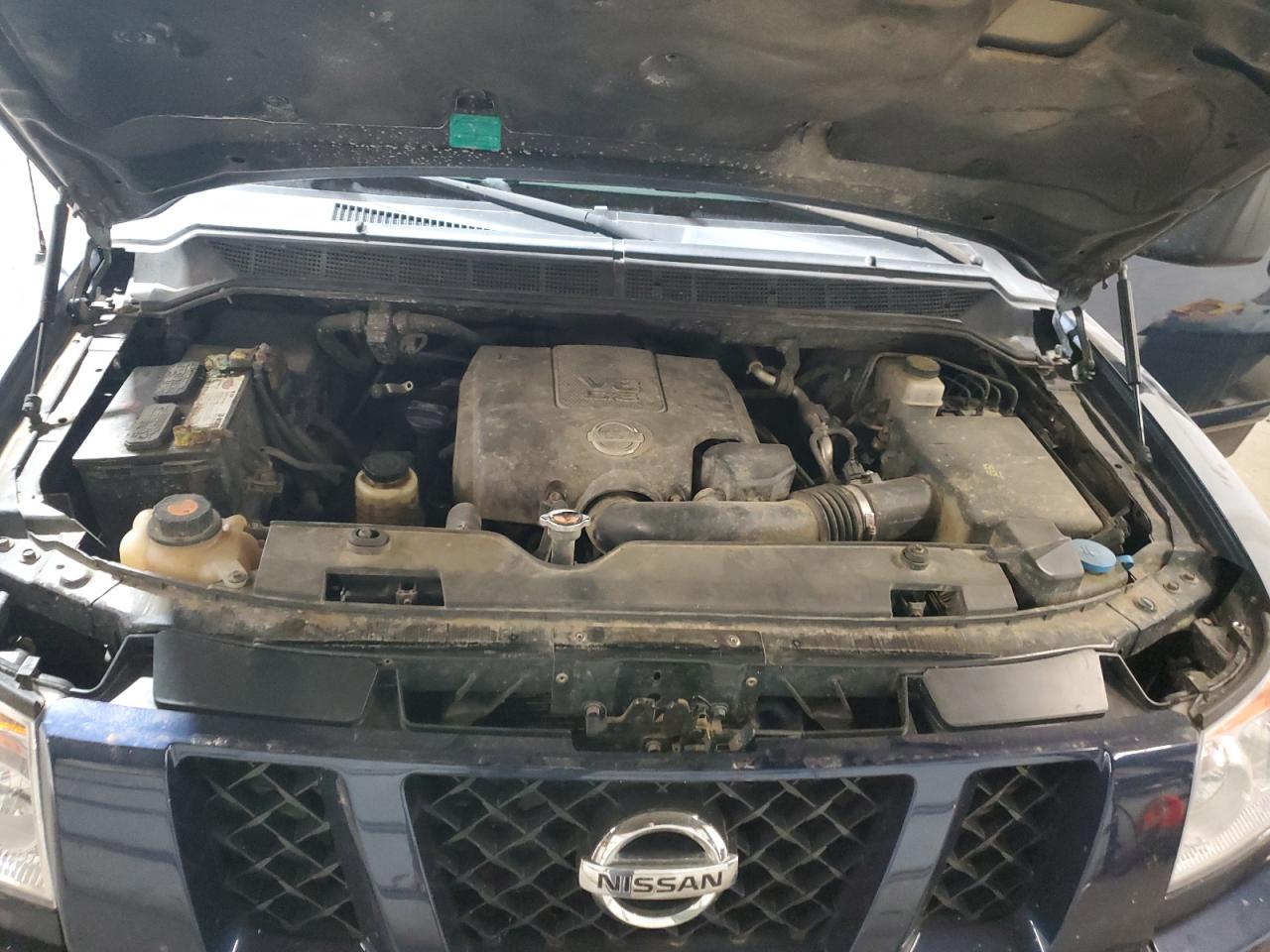 2012 Nissan Titan VIN 1N6AA0EC3CN329137 Copart auction photo, front end damage thumbnail 11