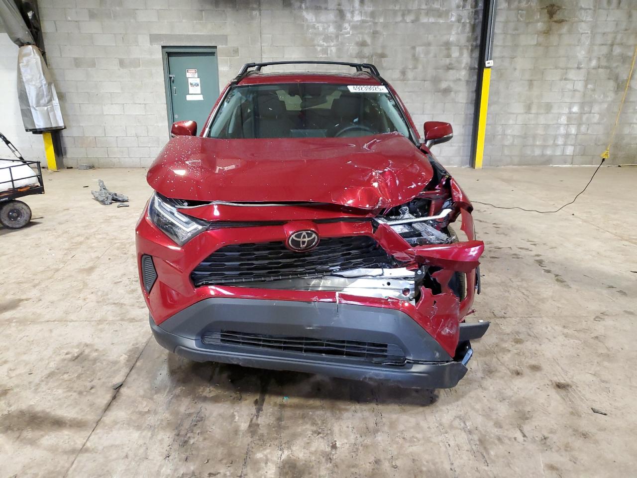 2024 Toyota RAV 4 VIN 2T3P1RFV5RW416539 Copart auction photo, front end / side damage thumbnail 5
