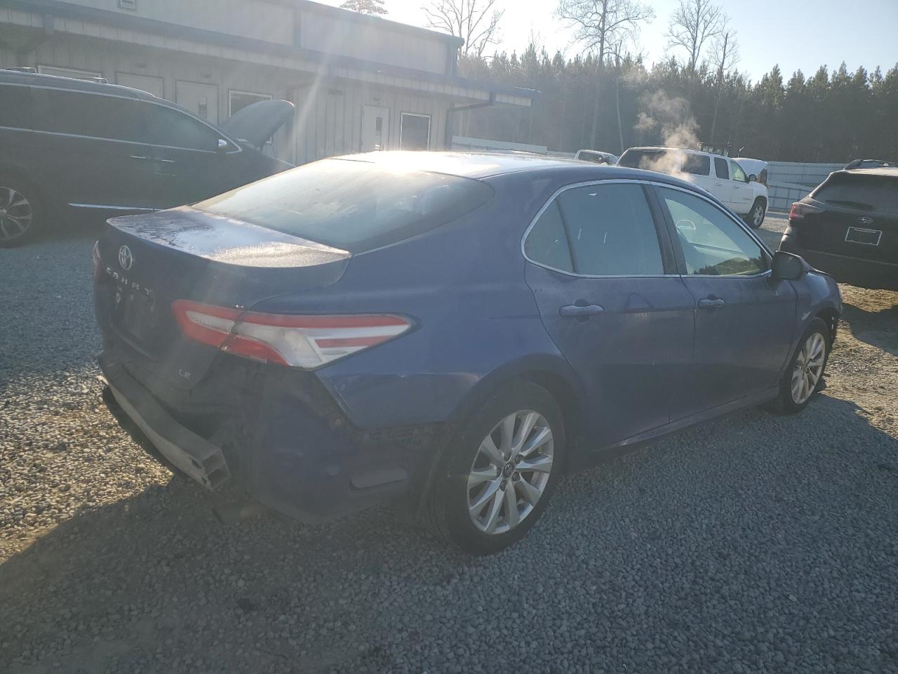 2018 Toyota Camry VIN 4T1B11HK1JU514334 Copart auction photo, rear end / front end damage thumbnail 3