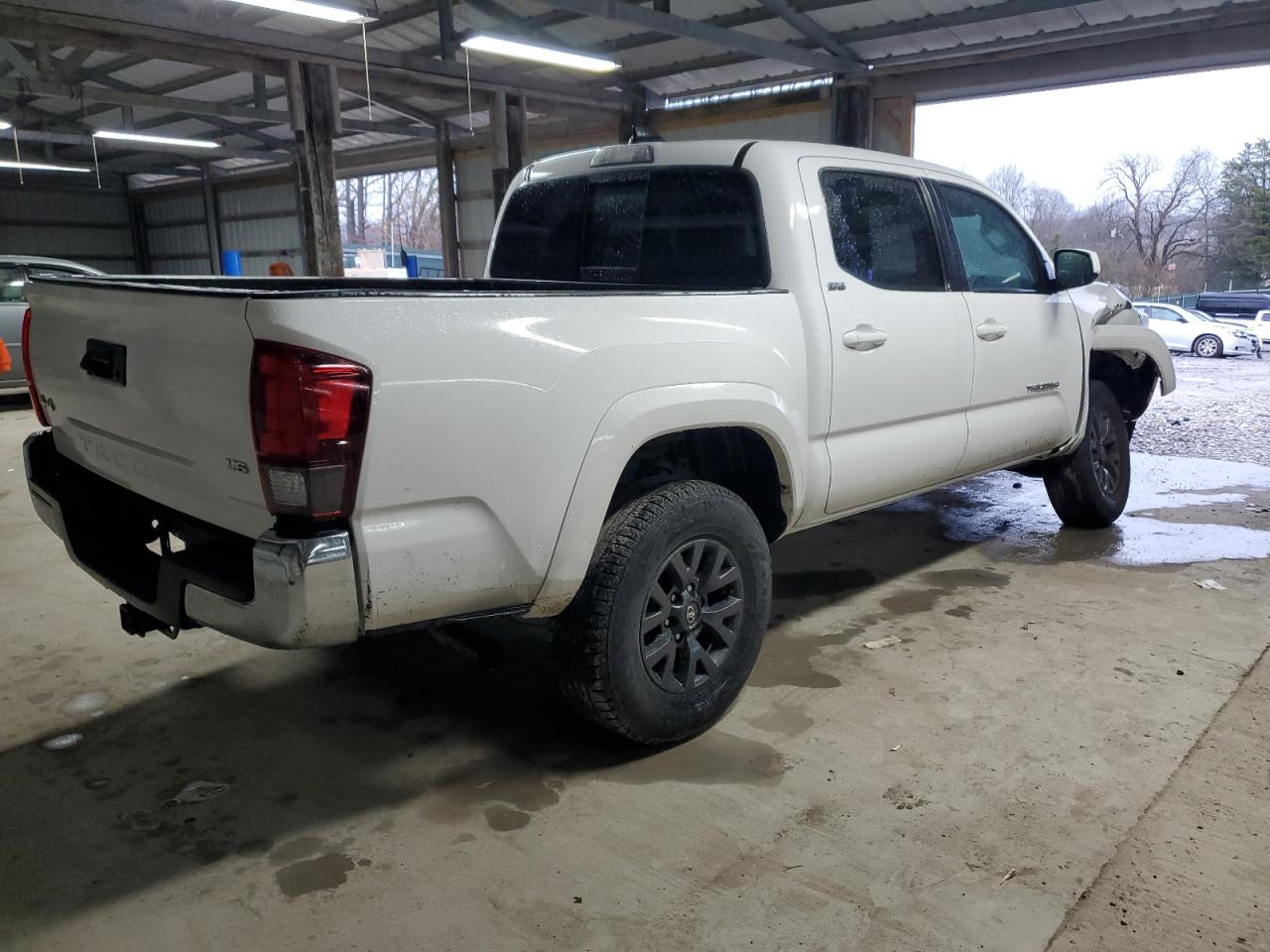 2021 Toyota Tacoma VIN 5TFCZ5AN0MX265184 Copart auction photo, front end / undercarriage damage thumbnail 3