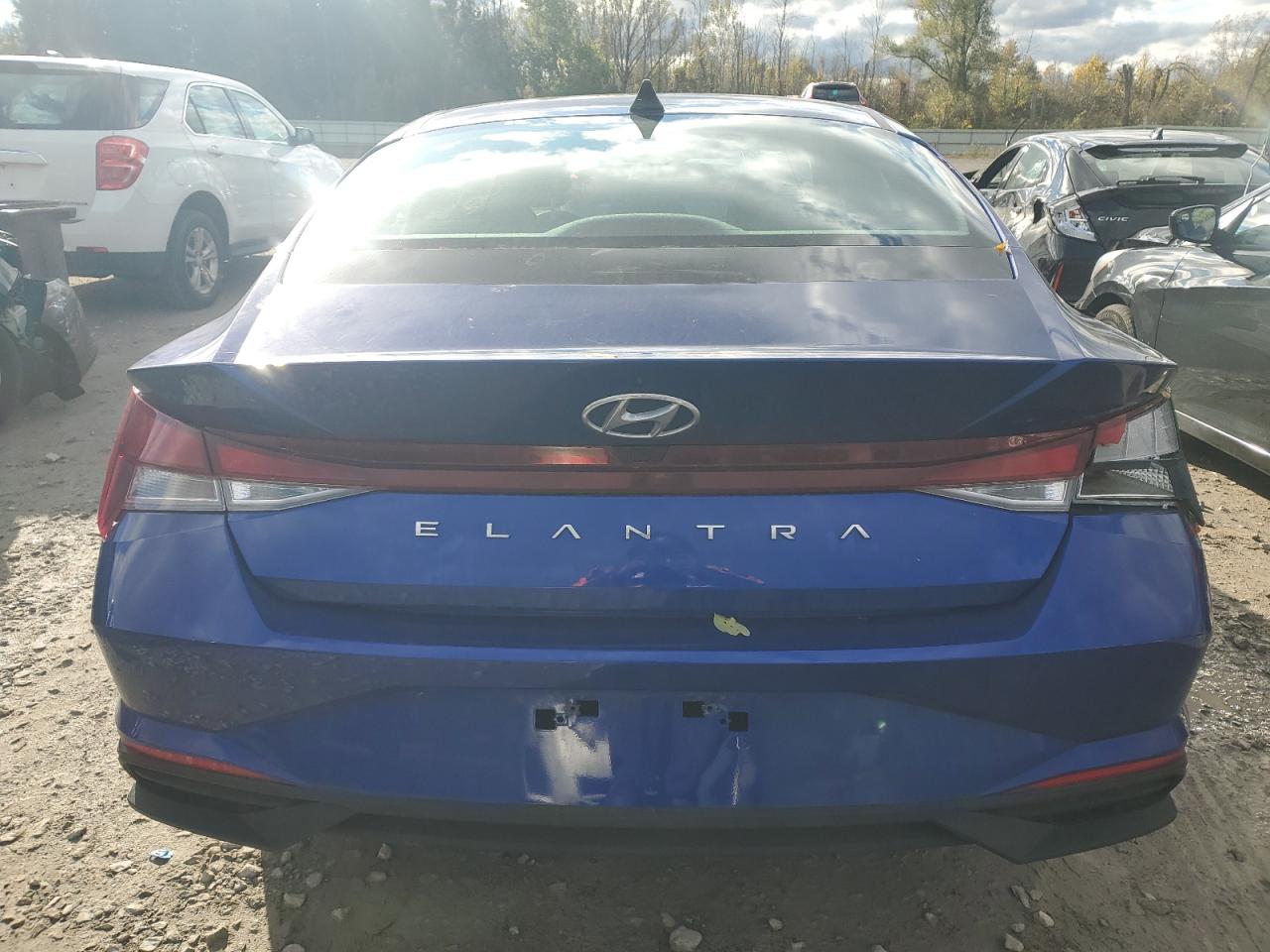2023 Hyundai Elantra VIN KMHLM4AG9PU627055 Copart auction photo, front end damage thumbnail 6