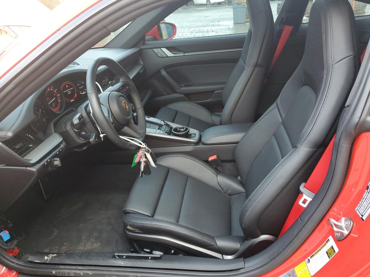 2024 Porsche 911 VIN WP0AB2A96RS219361 Copart auction photo, front end / side damage thumbnail 7
