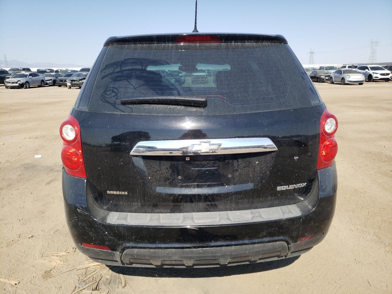 2013 Chevrolet Equinox VIN 2GNALBEK1D1240628 Copart auction photo, rear end / front end damage thumbnail 6