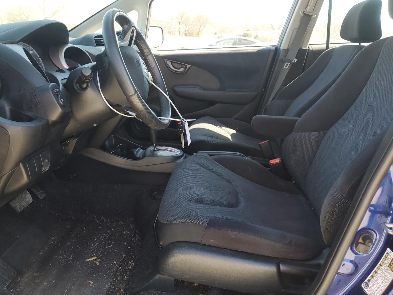 2010 Honda Fit VIN JHMGE8H44AS020231 Copart auction photo, side / rear end damage thumbnail 7