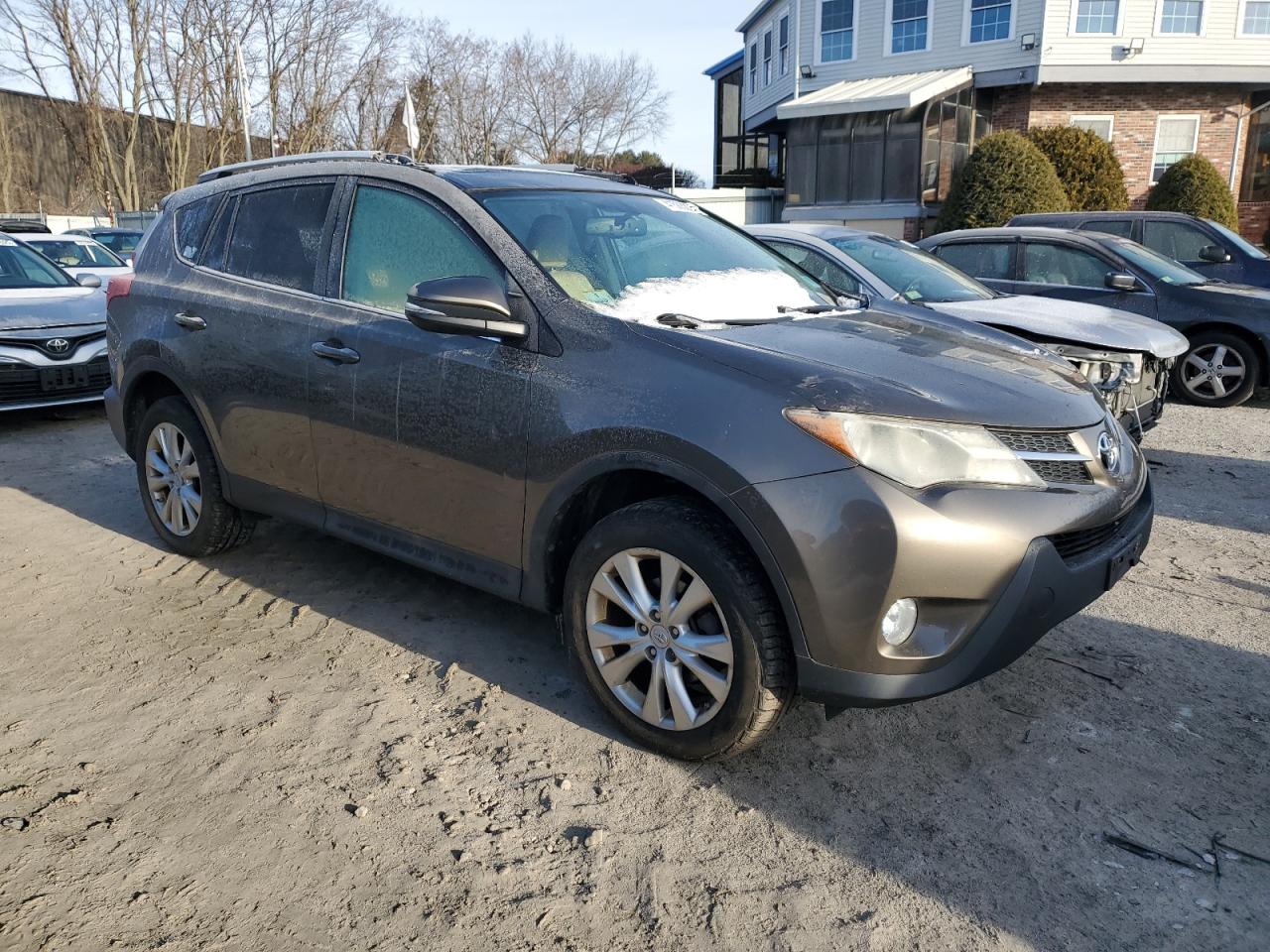 2013 Toyota RAV 4 VIN 2T3DFREV7DW089205 Copart auction photo, rear end damage thumbnail 4