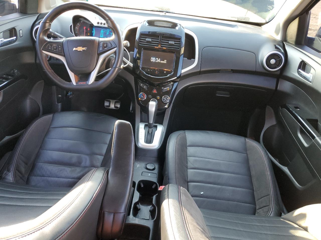 2014 Chevrolet Sonic VIN 1G1JG6SB8E4154496 Copart auction photo, front end damage thumbnail 8