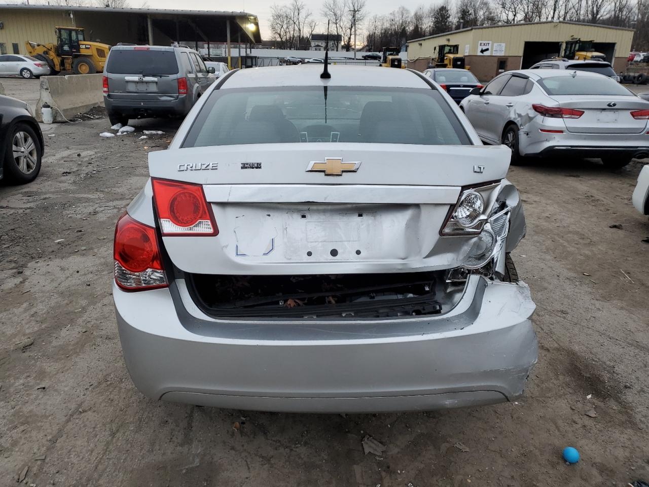 2014 Chevrolet Cruze VIN 1G1PC5SB4E7371011 Copart auction photo, rear end / front end damage thumbnail 6