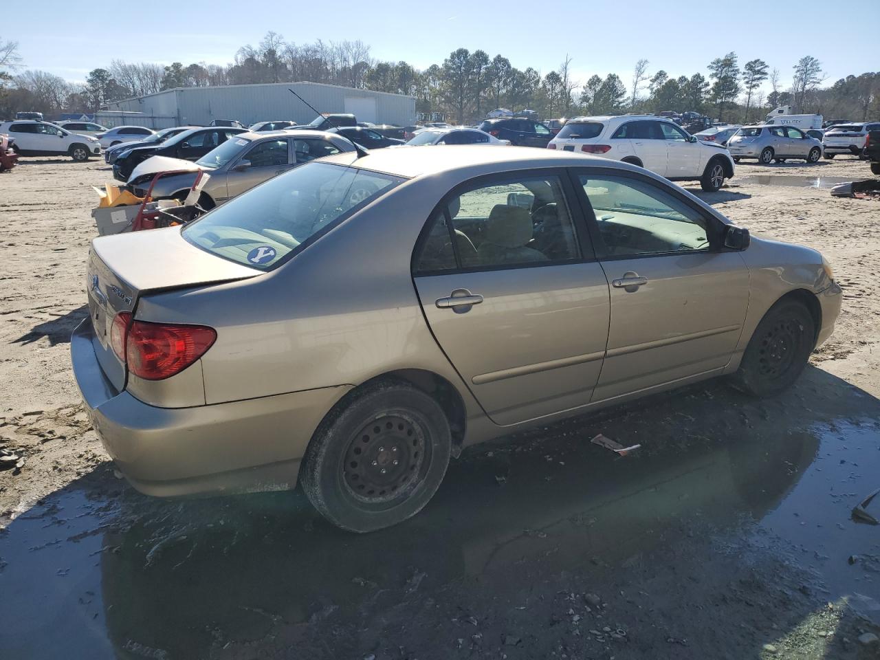 2008 Toyota Corolla VIN 1NXBR30E08Z956395 Copart auction photo, rear end / front end damage thumbnail 3