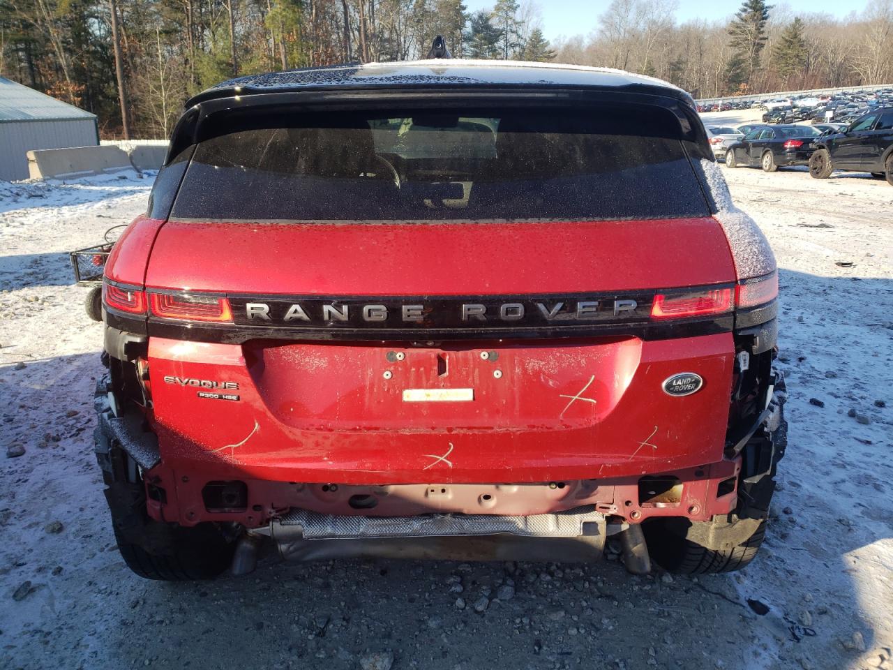 2020 Land Rover Range Rover VIN SALZM2GXXLH098348 Copart auction photo, front end / rear end damage thumbnail 6